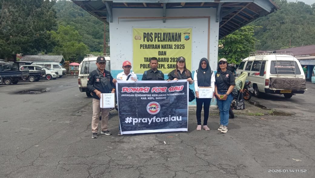 Tragedi Banjir Bandang Siau, JPKP Turun Langsung Himpun Donasi Kemanusiaan