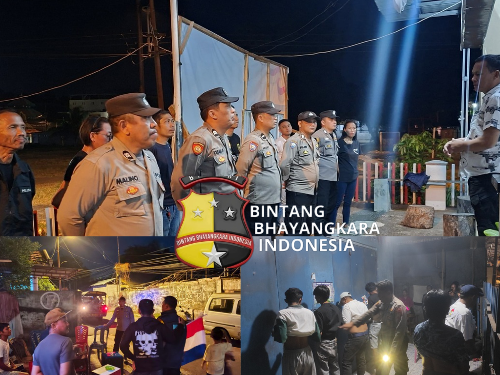 Patroli KRYD dan SIBULAN Digelar Hingga Tengah Malam, Kapolsek Tikala Pastikan Wilayah Tetap Aman.