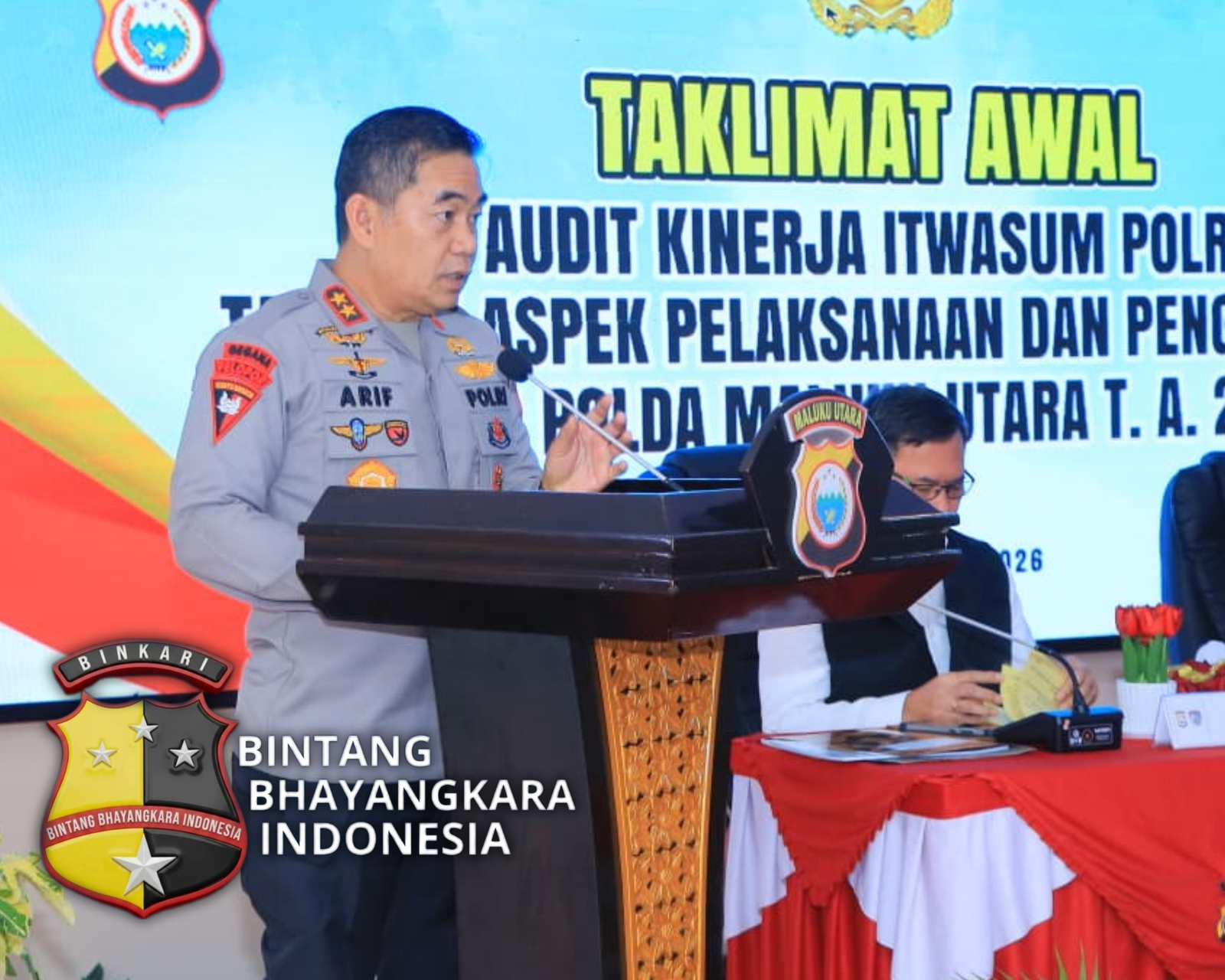 Kapolda Malut Tegaskan Audit Itwasum Polri Jadi Momentum Perkuat Akuntabilitas dan Kinerja