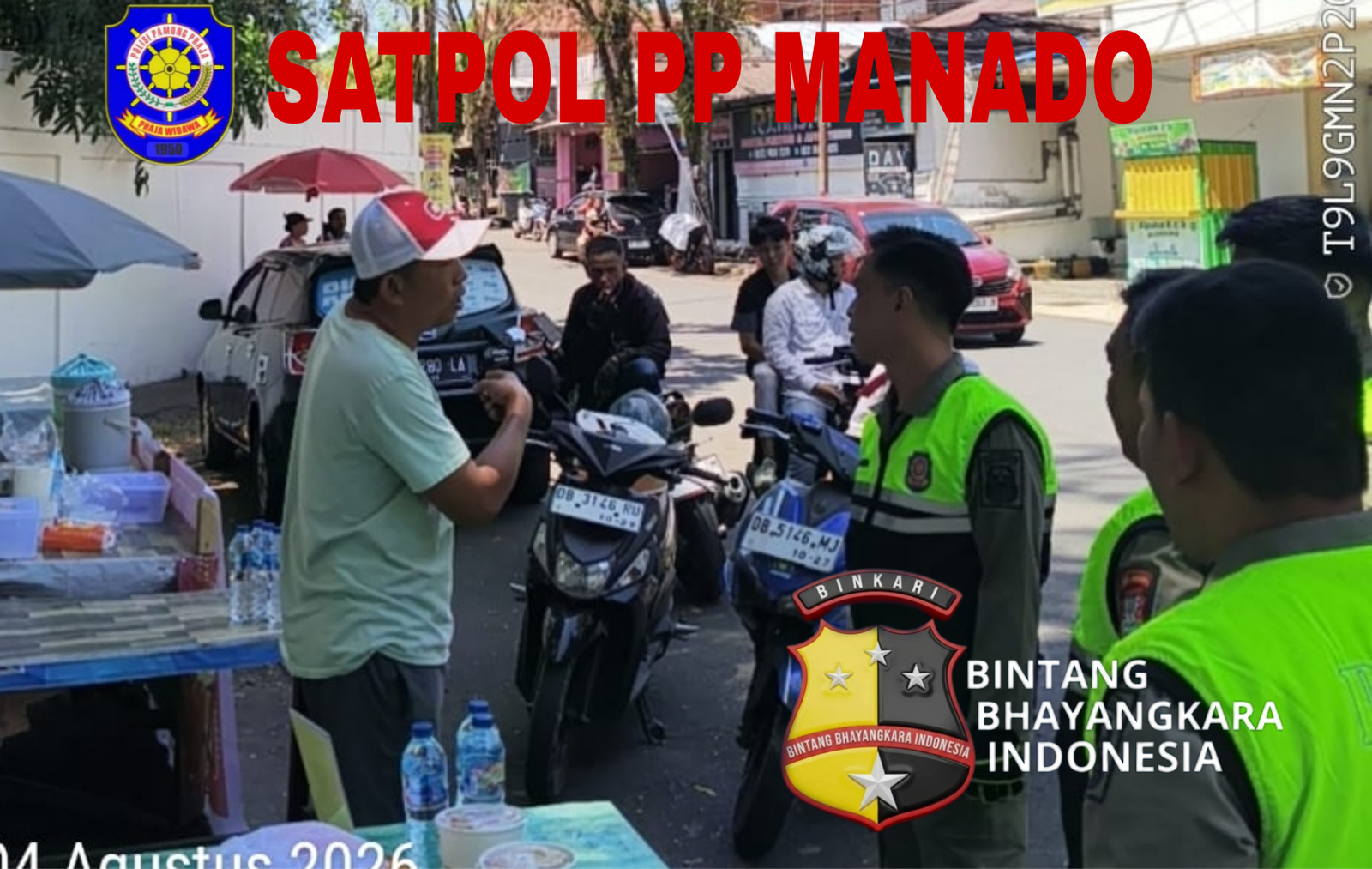 Satpol PP Kota Manado Gelar Penegakan Perda, Tim TRC Sisir Sejumlah Titik di Wilayah Kota.
