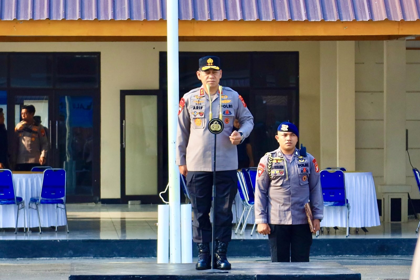 Kapolda Maluku Utara Tekankan Disiplin, Profesionalisme dan Keharmonisan Keluarga.