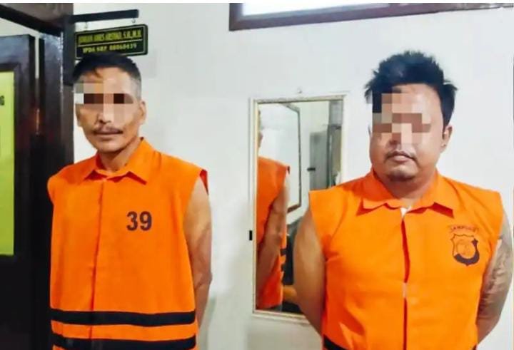 Dua Wartawan Gadungan di Lampung Selatan Diciduk Polsek Tanjung Bintang.