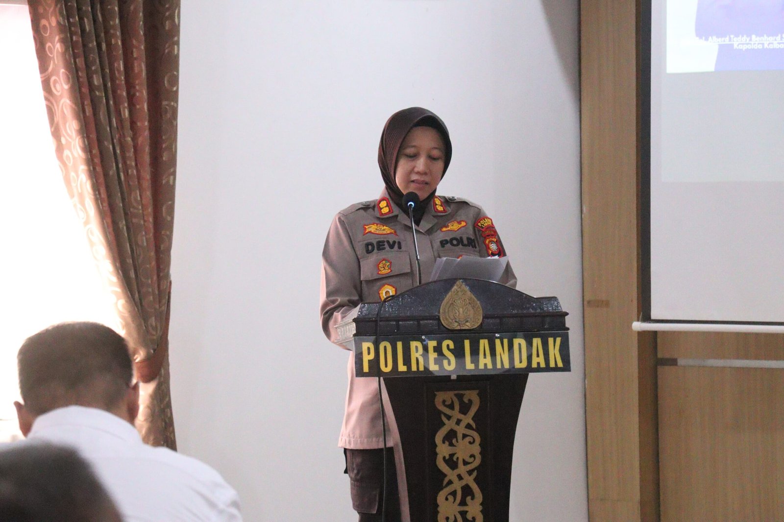 Pokdarkamtibmas Bhayangkara Resor Landak Dikukuhkan, Masa Bakti 2026–2030 Resmi Dimulai.